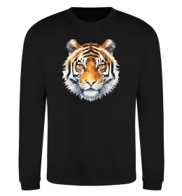 Світшот Tiger art Чорний фото
