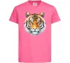Детская футболка Tiger art Ярко-розовый фото