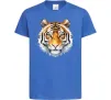 Детская футболка Tiger art Ярко-синий фото