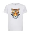 Детская футболка Tiger art Белый фото