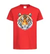 Детская футболка Tiger art Красный фото