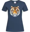 Жіноча футболка Tiger art Темно-синій фото