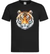 Чоловіча футболка Tiger art Чорний фото
