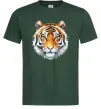 Чоловіча футболка Tiger art Темно-зелений фото