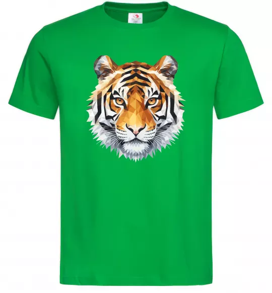 Чоловіча футболка Tiger art Зелений фото