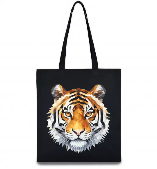 Эко-сумка Tiger art Черный фото