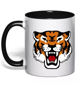 Чашка з кольоровою ручкою