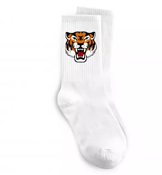 Носки Tiger oldschool Белый фото