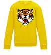 Детский Свитшот Tiger oldschool Солнечно желтый фото