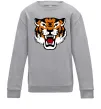 Детский Свитшот Tiger oldschool Серый меланж фото