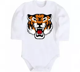 Детский боди Tiger oldschool Белый фото