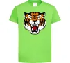 Детская футболка Tiger oldschool Лаймовый фото