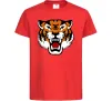 Детская футболка Tiger oldschool Красный фото