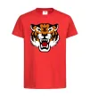 Детская футболка Tiger oldschool Красный фото
