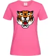 Женская футболка Tiger oldschool Ярко-розовый фото