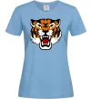 Женская футболка Tiger oldschool Голубой фото