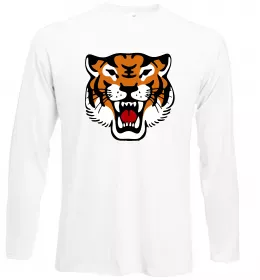Лонгслів Tiger oldschool Білий фото