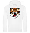 Чоловіча толстовка (худі) Tiger oldschool Білий фото
