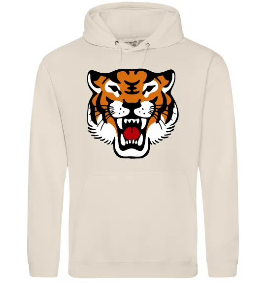 Мужская толстовка (худи) Tiger oldschool Таш фото
