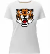 Жіноча преміум футболка Tiger oldschool Білий фото