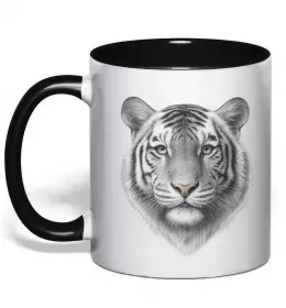 Чашка с цветной ручкой