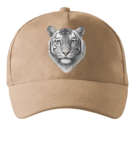 Кепка Білий тигр Песочный фото