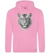 Женская толстовка (худи) Білий тигр Розовый фото