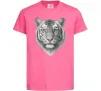 Детская футболка Білий тигр Ярко-розовый фото