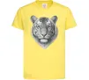 Детская футболка Білий тигр Лимонный фото