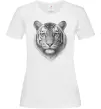 Женская футболка Білий тигр Белый фото