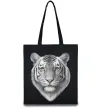 Эко-сумка Білий тигр Черный фото
