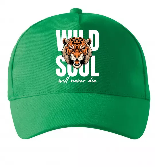 Кепка Wild soul Зеленый фото