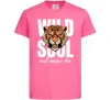 Дитяча футболка Wild soul Яскраво-рожевий фото
