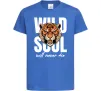 Дитяча футболка Wild soul Яскраво-синій фото