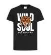 Детская футболка Wild soul Черный фото