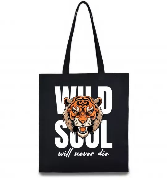 Эко-сумка Wild soul Черный фото