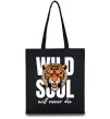Эко-сумка Wild soul Черный фото