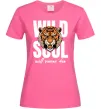 Жіноча футболка Wild soul Яскраво-рожевий фото