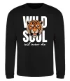 Свитшот Wild soul Черный фото