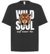 Футболка Оверсайз Wild soul Черный фото