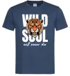 Чоловіча футболка Wild soul Темно-синій фото