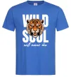 Чоловіча футболка Wild soul Яскраво-синій фото