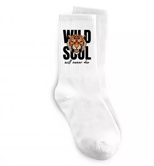 Шкарпетки Wild soul Білий фото