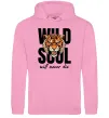 Мужская толстовка (худи) Wild soul Розовый фото