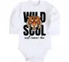 Дитячий бодік Wild soul Білий фото