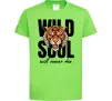 Дитяча футболка Wild soul Лаймовий фото