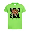 Детская футболка Wild soul Лаймовый фото