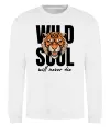 Свитшот Wild soul Белый фото