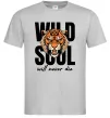 Чоловіча футболка Wild soul Сірий фото