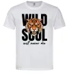 Чоловіча футболка Wild soul Білий фото